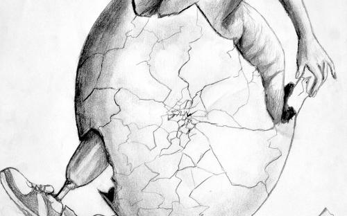 500x312 Wcpt Art And Health Competition World Confederation - Up Drawing