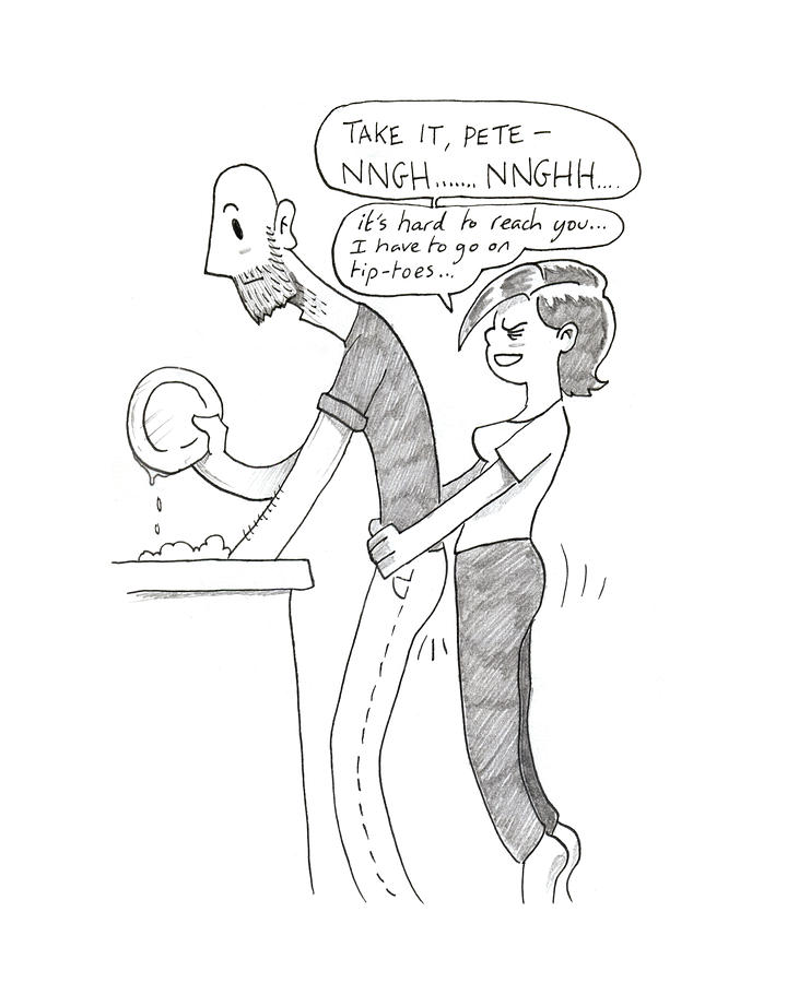 720x900 Washing Up Drawing - Up Drawing