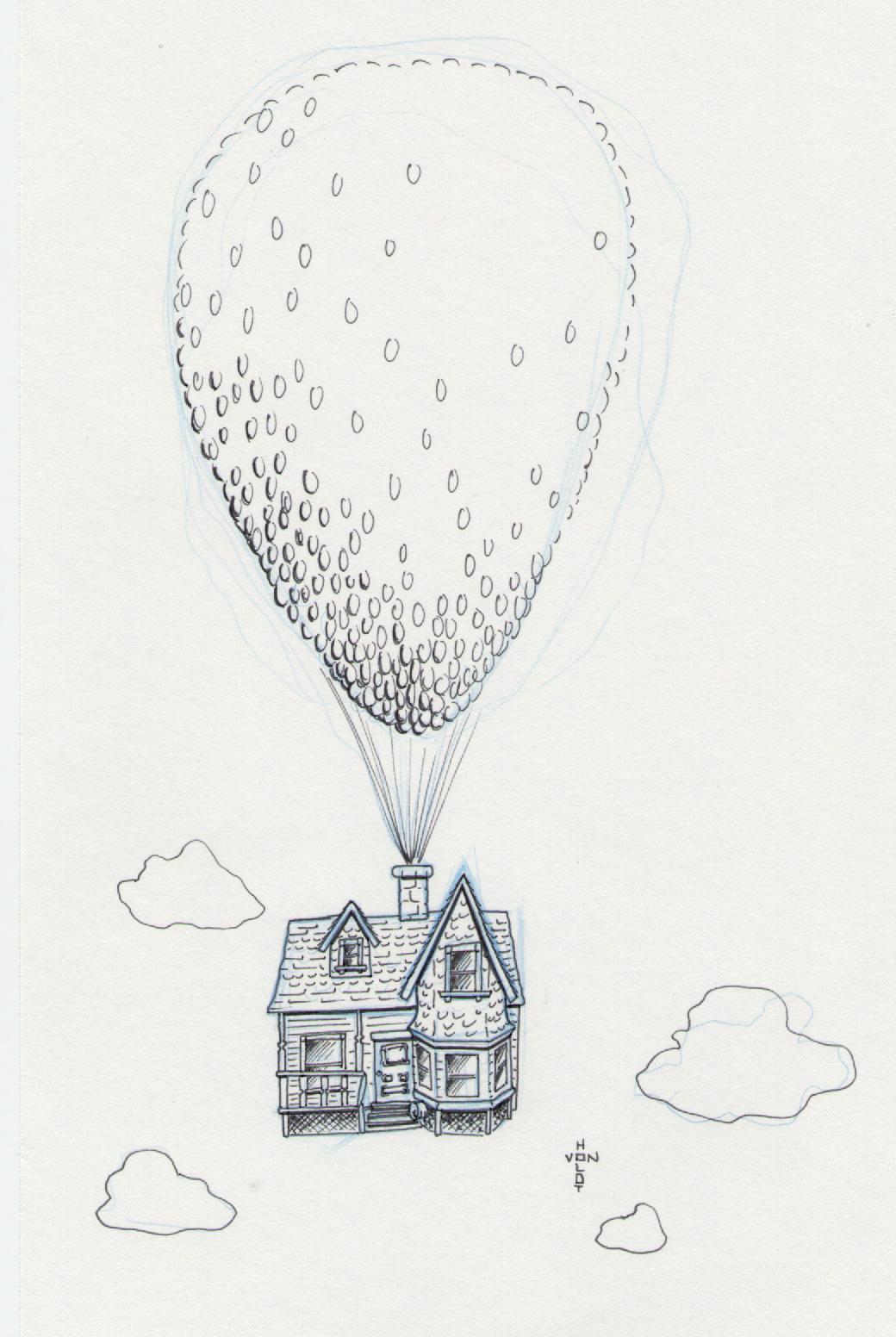 Up Movie House Drawing at Explore collection of Up