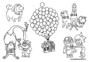 300x210 Disney Up Drawing Disney Series - Up House Drawing