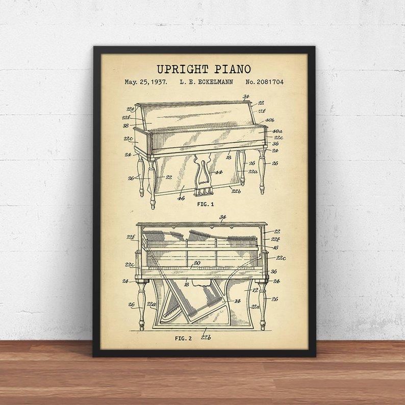 Upright Piano Drawing at Explore collection of