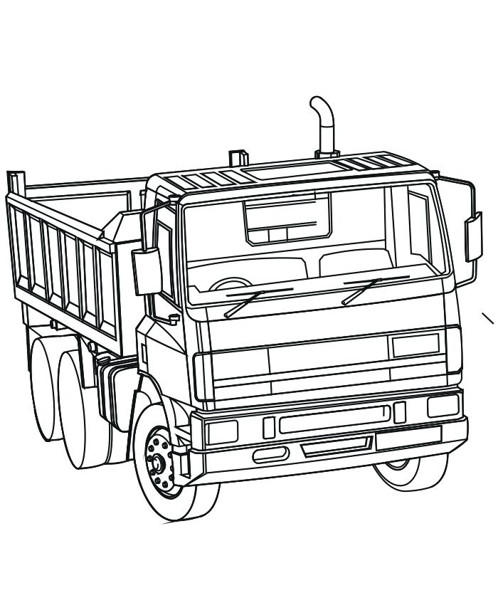 700x864 vehicle truck ups - Ups Truck Drawing