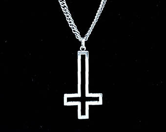 340x270 Upside Down Cross Etsy - Upside Down Cross Drawing