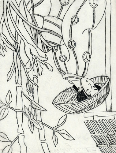 379x500 The Crayon Lab Upside Down - Upside Down Drawing