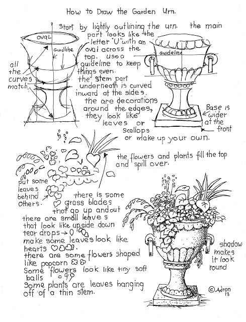 489x640 Flowers Drawings Inspiration How To Draw Worksheets - Upside Down Drawing Worksheet