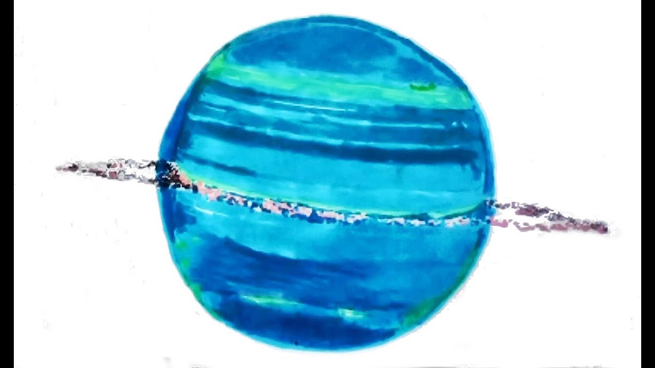 1280x720 How To Draw Uranus - Uranus Drawing