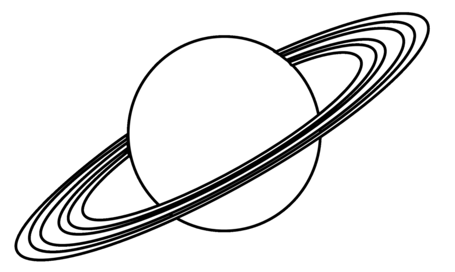 900x538 Planet, Drawing, Earth, Transparent Png Image Clipart Free Download - Uranus Drawing