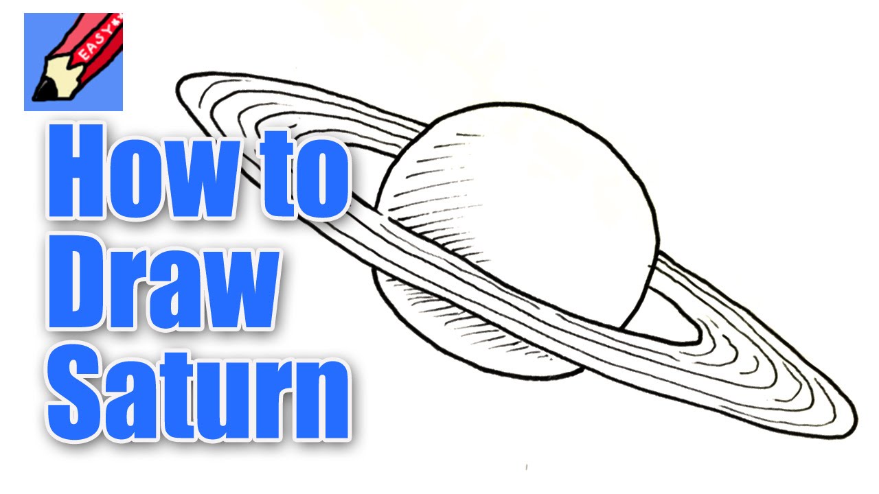 1280x720 draw the planet saturn real easy - Uranus Drawing