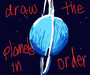 300x250 Draw The Planets In Orderuranus Is Next Drawing - Uranus Drawing