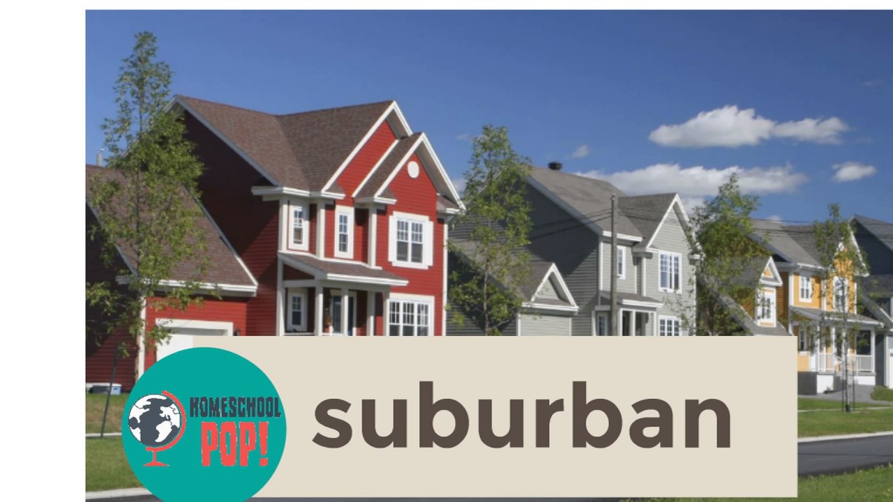 1280x720 urban, suburban and rural communities for kids classroom video - Urban Community Drawing