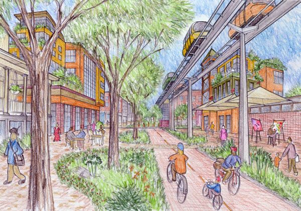 600x420 Community Drawing - Urban Community Drawing