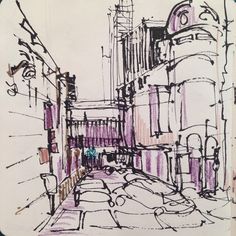 236x236 best urban drawingspaintings images urban sketchers - Urban Drawings