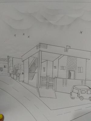 300x400 my urban sketches - Urban Drawings