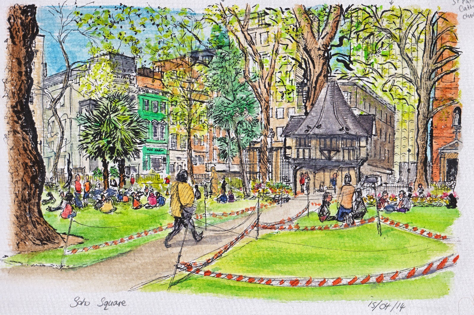 1600x1065 urban sketchers london drawings london on location - Urban Drawings