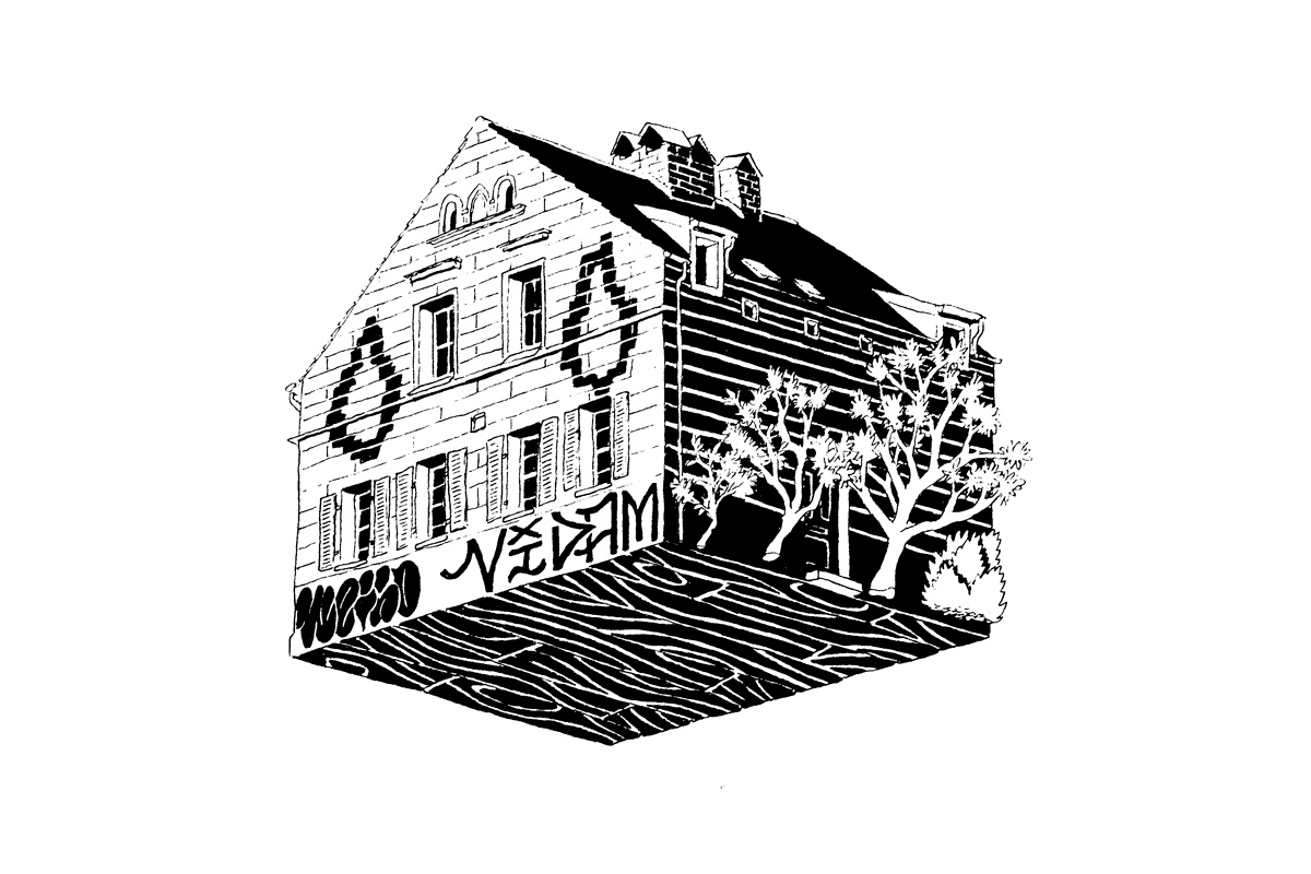 1200x800 gravity defying drawings bring out the 'happy' in urban space - Urban Drawings