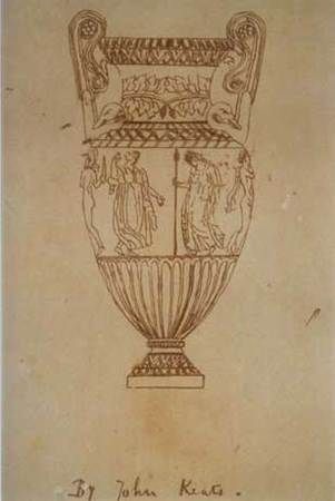 301x450 The Sosibios Vase, Drawing - Urn Drawing