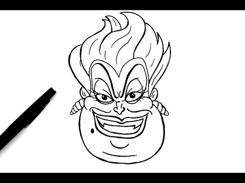480x360 comment dessiner ursula - Ursula Drawing