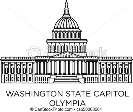 450x378 washington state capitol in olympia, united states the washington - Us Capitol Building Drawing