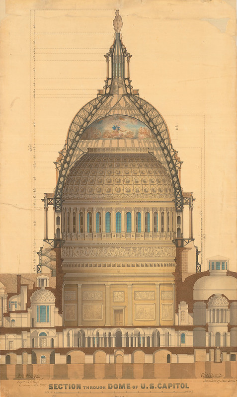 477x799 dome - Us Capitol Building Drawing