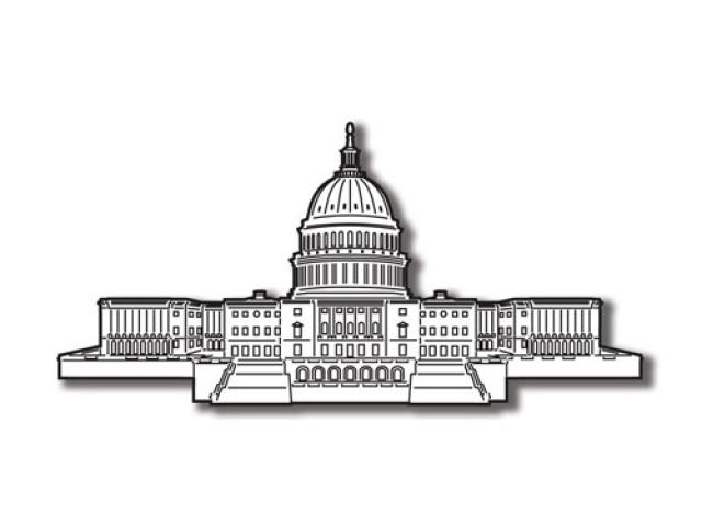 640x480 drawn bulding us capitol - Us Capitol Drawing