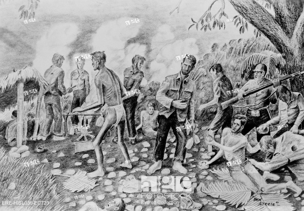 1007x700 Drawing - Us Soldier Drawing