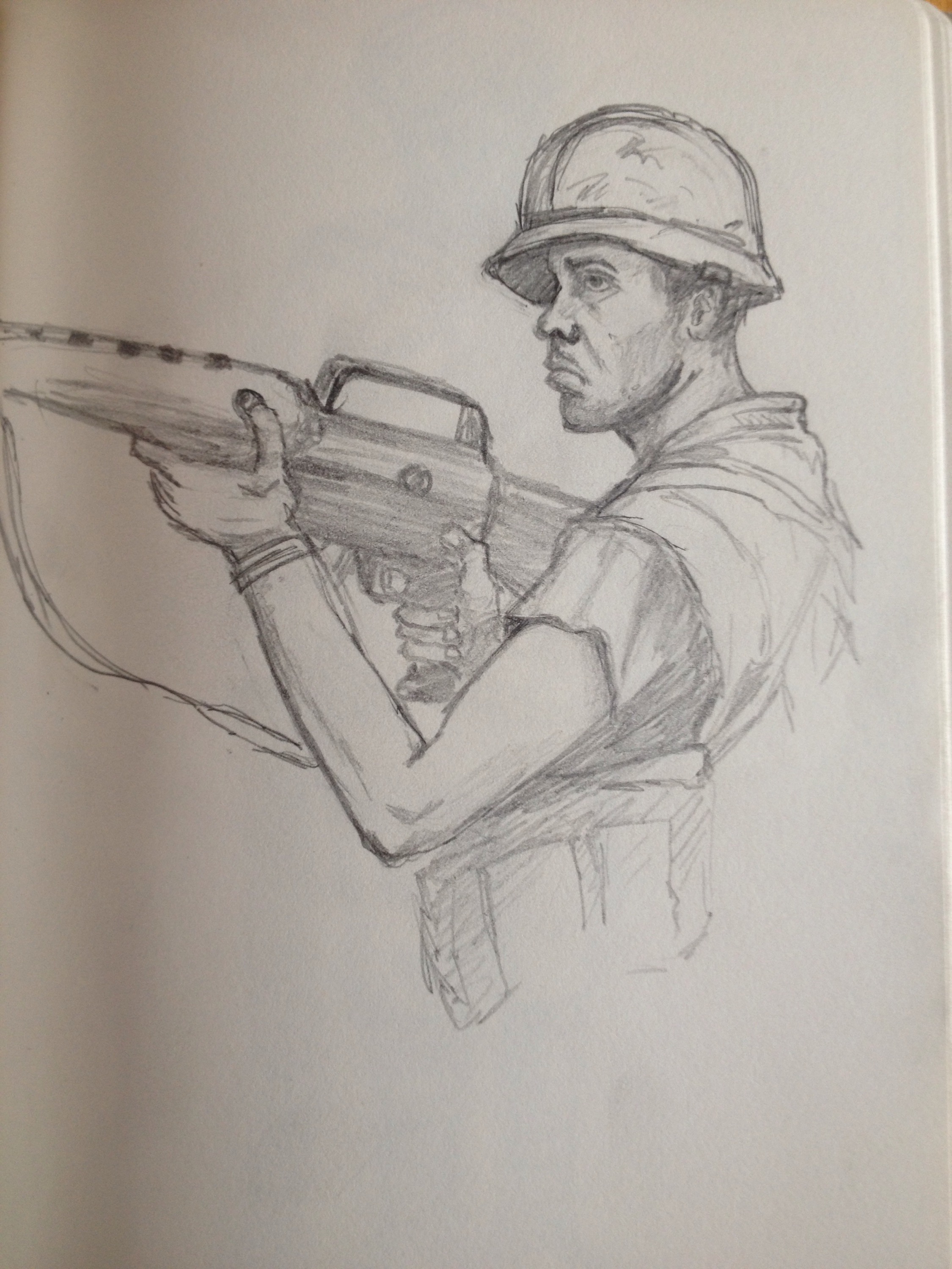 2250x3000 u s soldier vietnam tim - Us Soldier Drawing