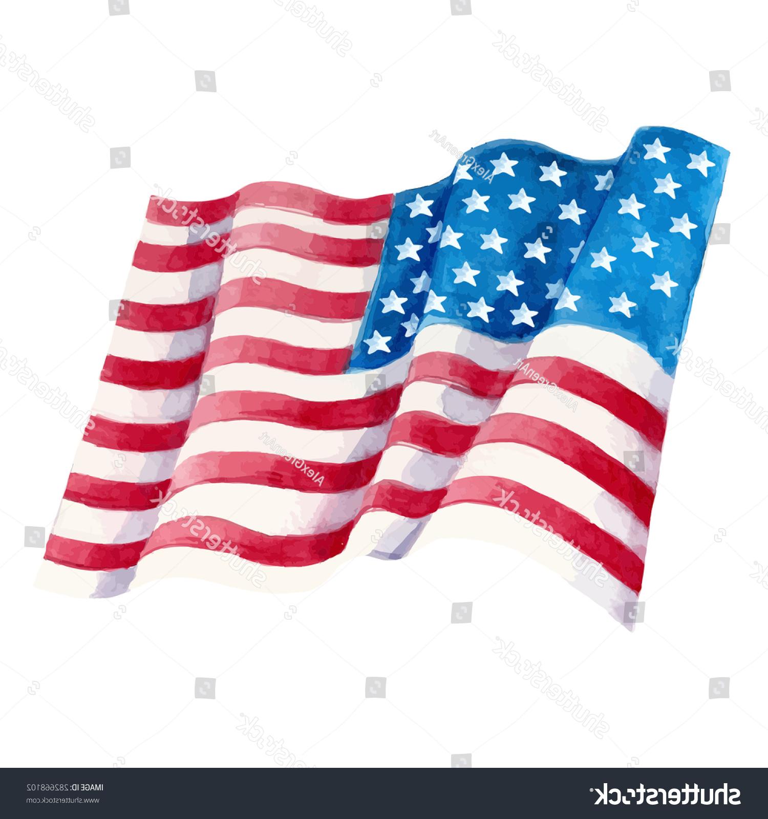 1500x1600 best free stock vector usa flag watercolor drawing images - Usa Flag Drawing