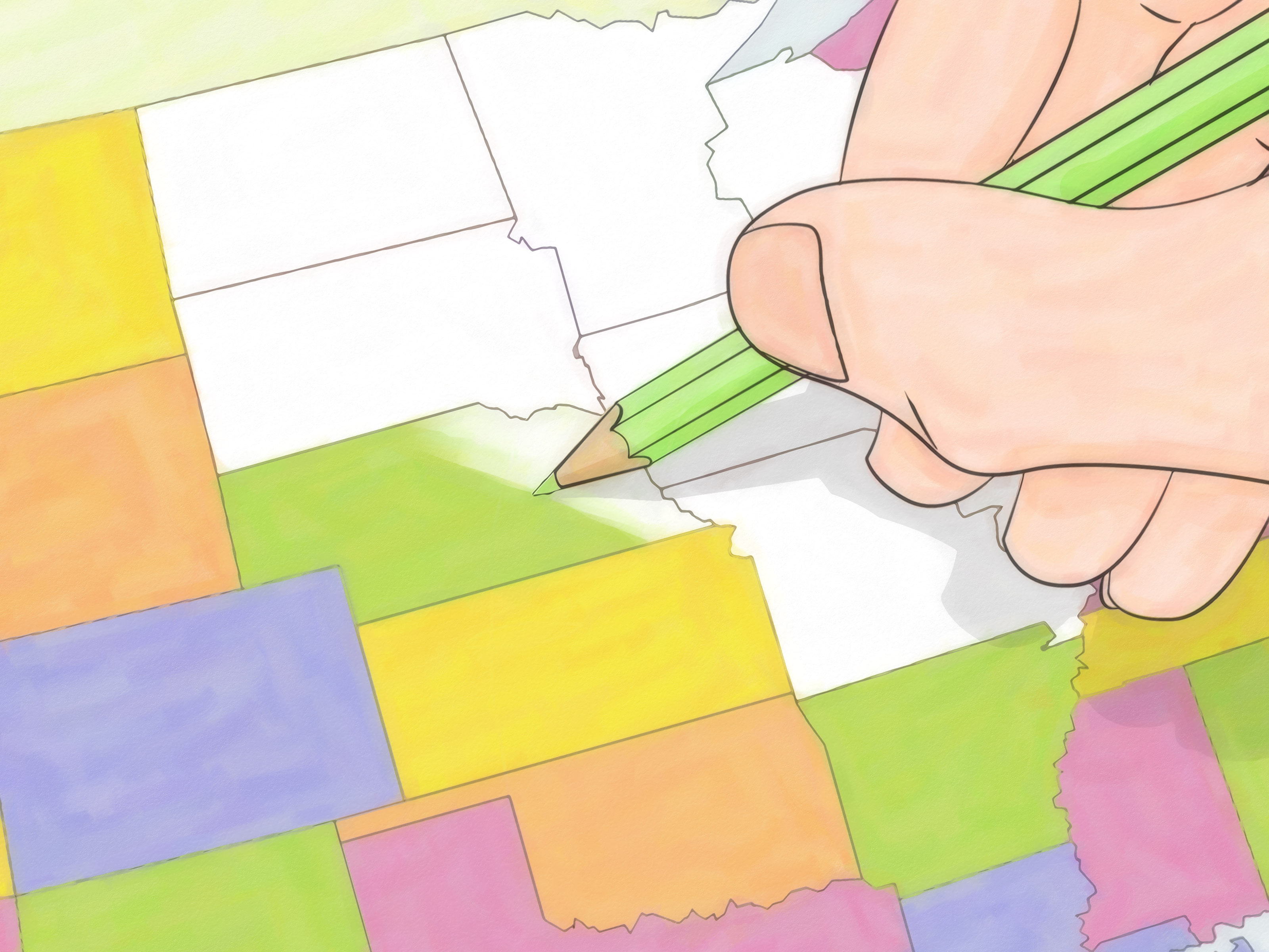 3200x2400 how to draw a map of the usa steps - Usa Map Drawing