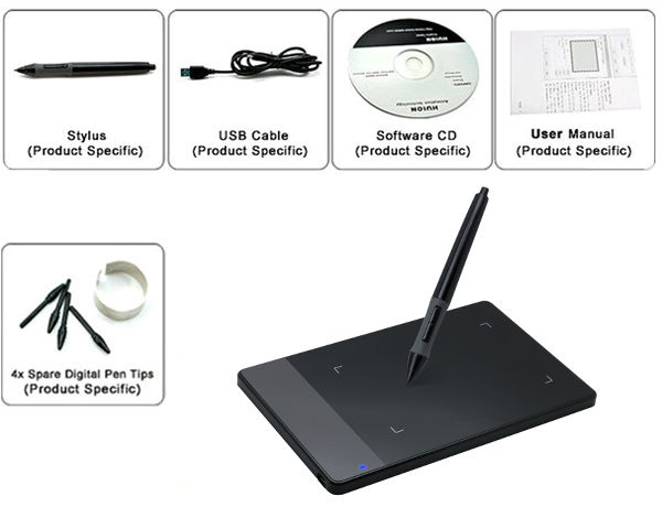 600x470 huion graphics drawing usb tablet for painter art - Usb Drawing