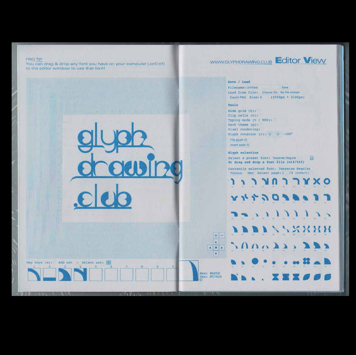 1192x1191 Glyph Drawing Club User Guide Khaos Publishing - User Drawing