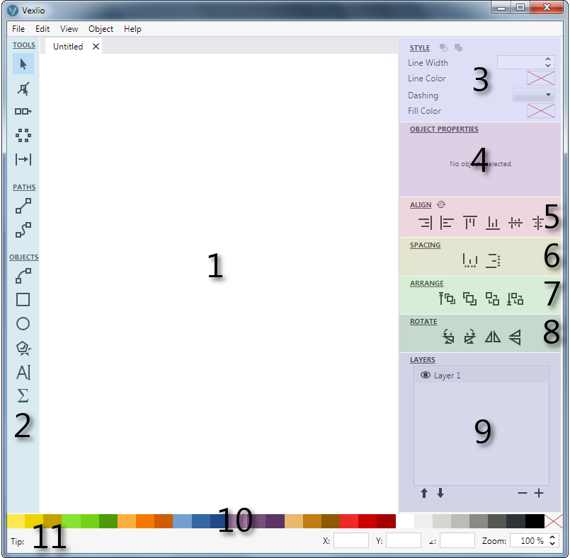 805x789 Vexlio User Guide - User Drawing