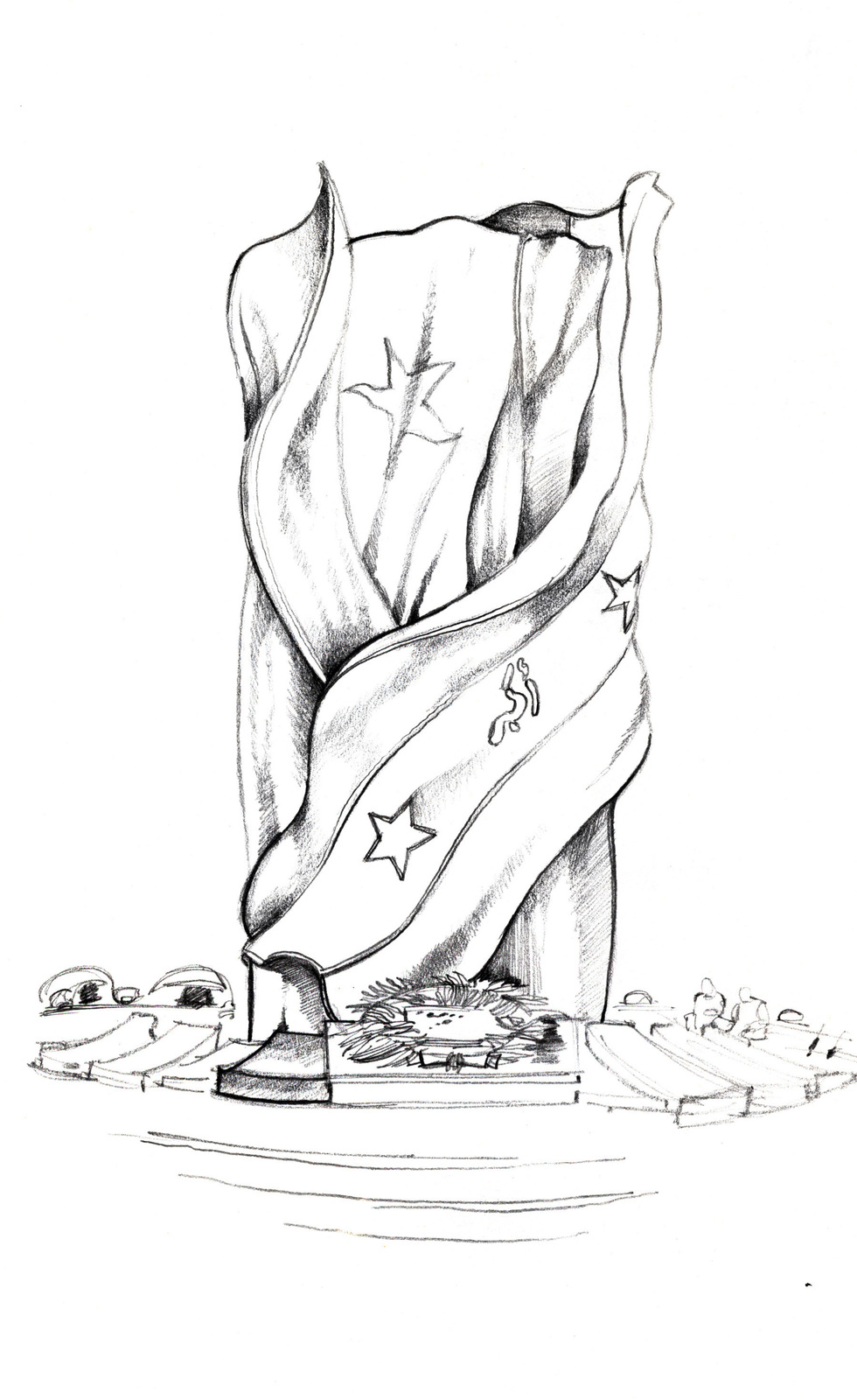 980x1600 a hand sketched illustration - Usmc Drawing