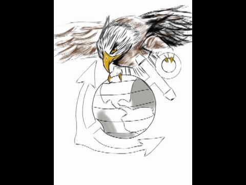 480x360 Marine Logo - Usmc Emblem Drawing