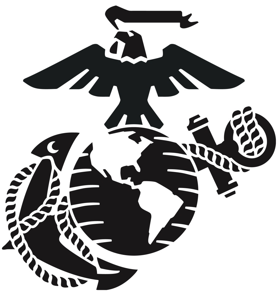 906x962 office of u s marine corps communication gt units gt marine corps - Usmc Emblem Drawing