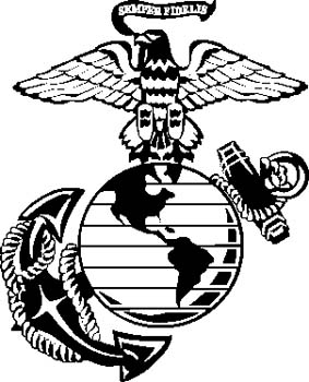 283x350 u s marine emblem clipart - Usmc Emblem Drawing