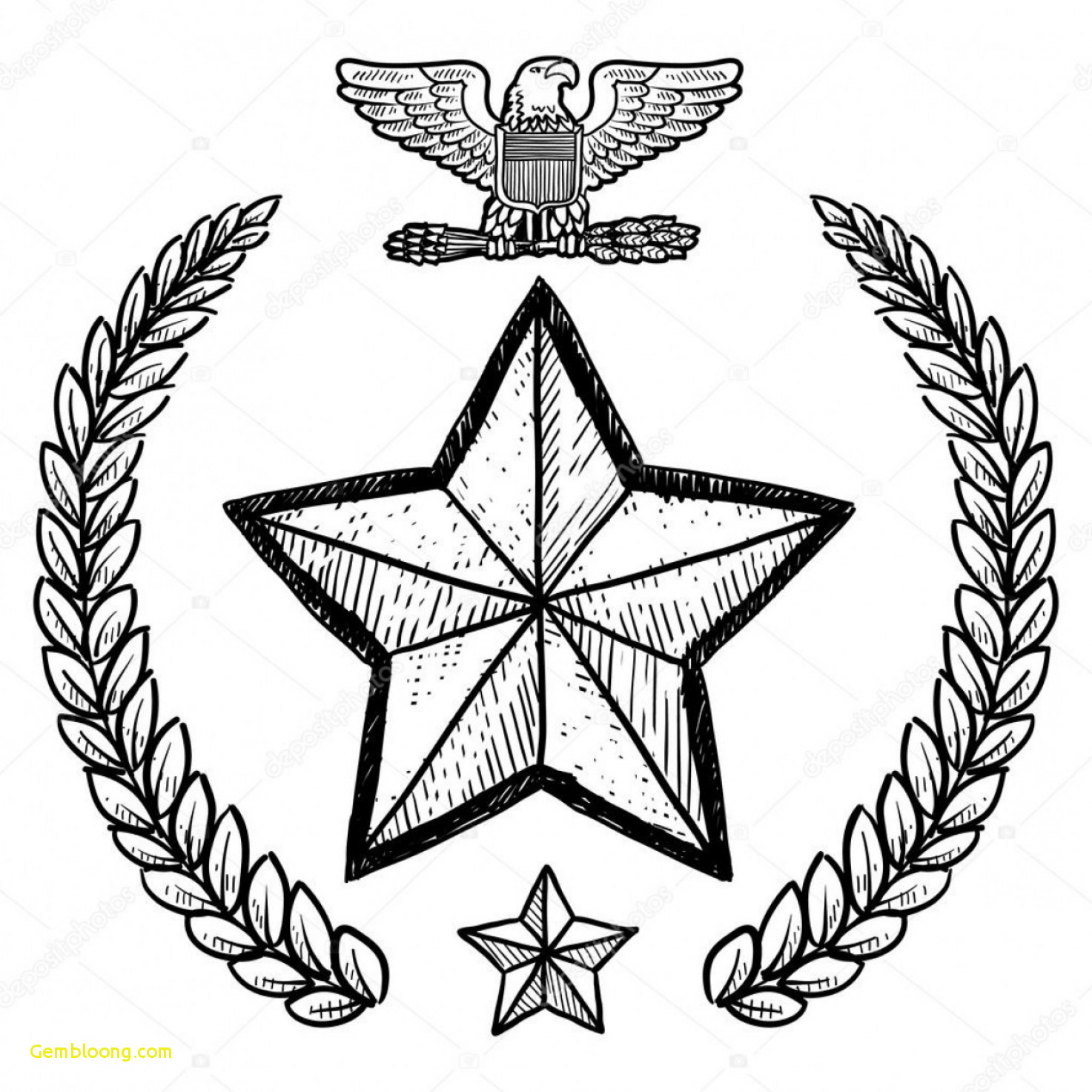 1473x1473 marine corps drawings valuable marine corps symbol vector - Usmc Emblem Drawing