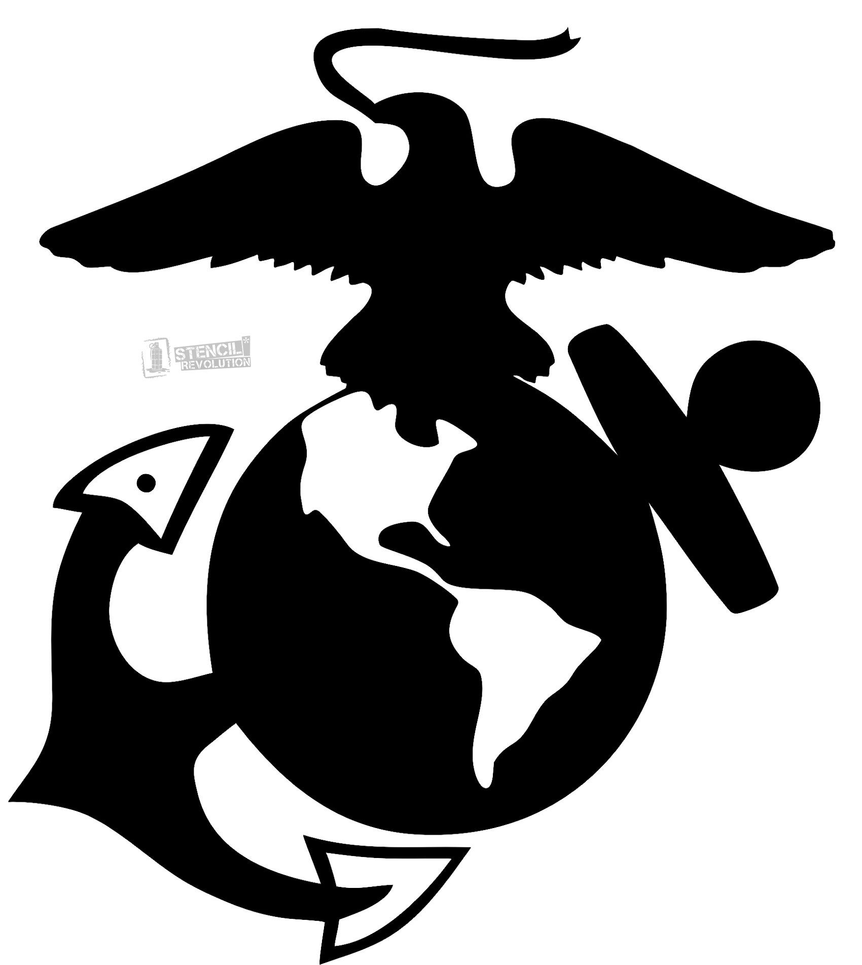 Usmc Emblem Drawing At PaintingValley.com | Explore Collection Of Usmc ...