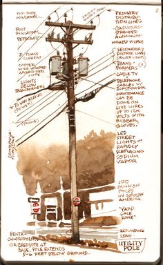 236x384 Best Utility Pole Images Drawings, Graphics, Illustrations - Utility Pole Drawing