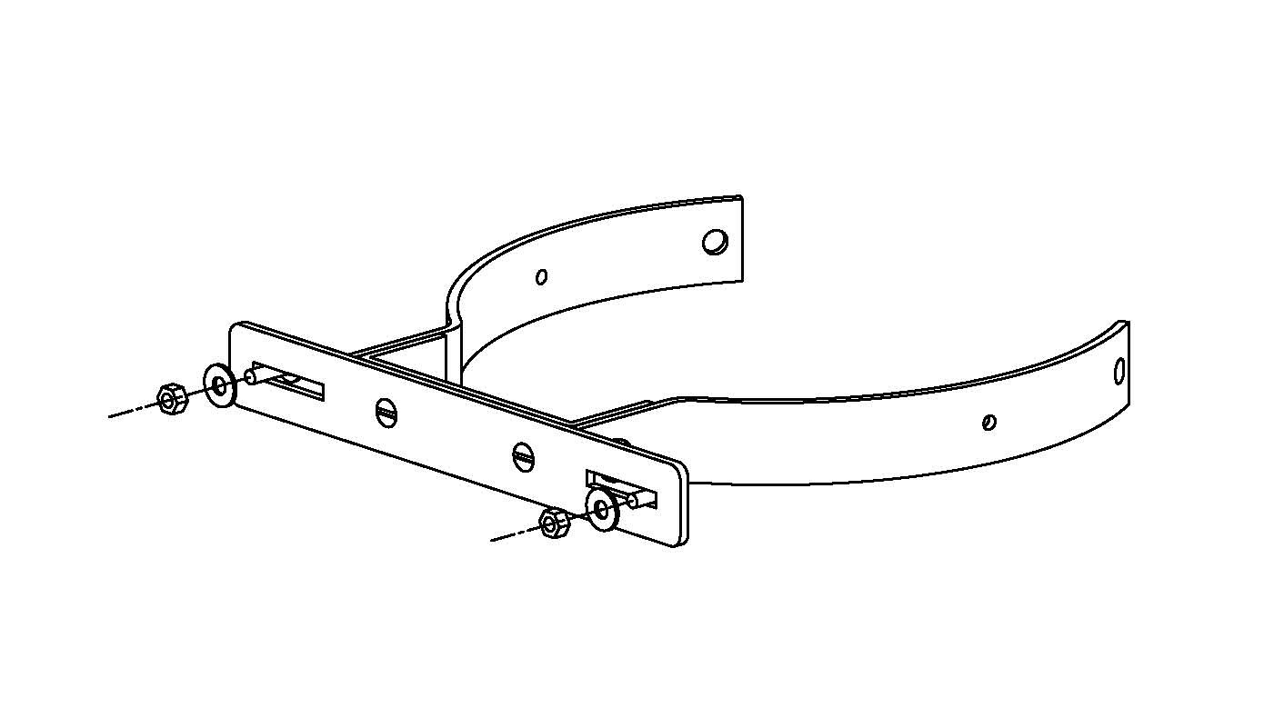 1401x801 utility pole mounting bracket on erickson electrical equipment co - Utility Pole Drawing