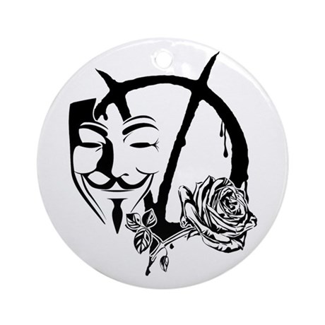 460x460 v for vendetta mask ornaments - V For Vendetta Mask Drawing