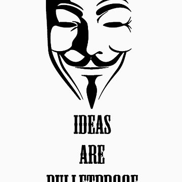 360x360 V For Vendetta Sticker - V For Vendetta Mask Drawing