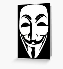 210x230 anonymous v for vendetta mask drawing greeting cards redbubble - V For Vendetta Mask Drawing