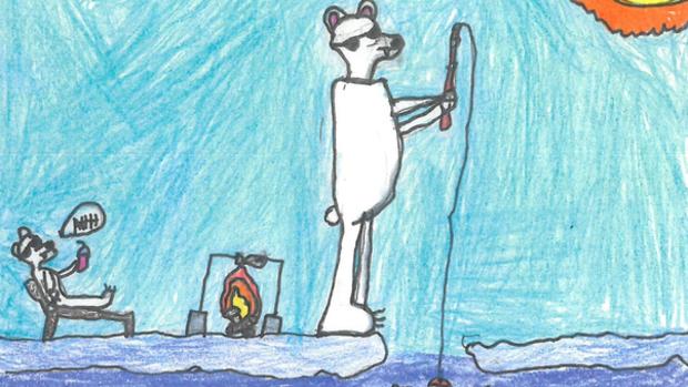 620x349 Weather Drawing A Polar Bear Vacation Brainerd Dispatch - Vacation Drawing