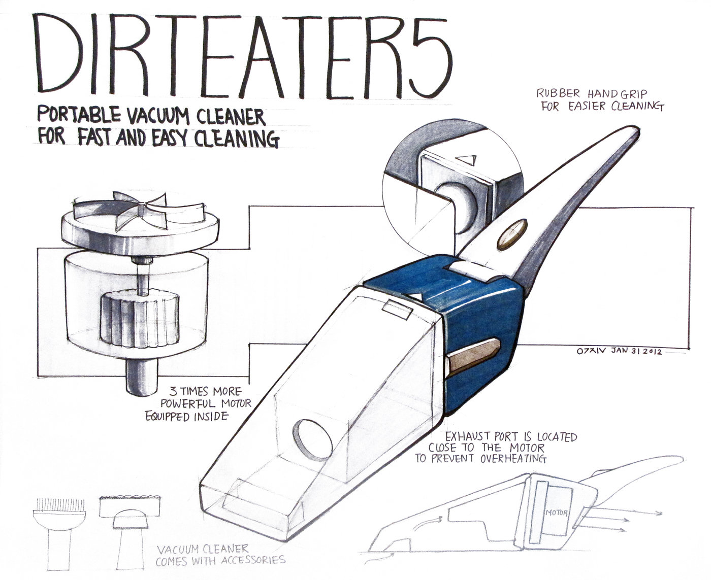 1400x1143 vacuum cleaner drawings - Vacuum Cleaner Drawing