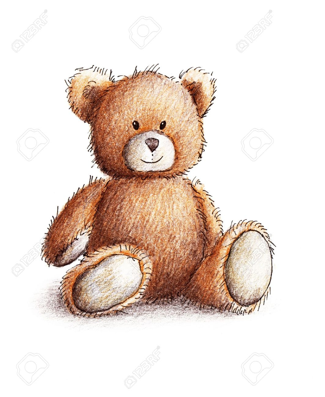 1063x1300 instructive cute teddy bears drawings how to draw valentine s day - Valentine Bear Drawing