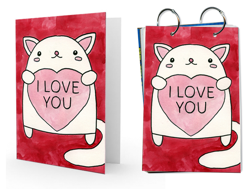 Valentine Card Drawing at PaintingValley.com | Explore collection of Valentine Card Drawing