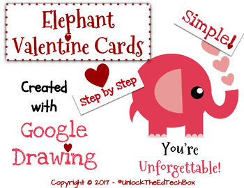 350x270 create a simple elephant valentine card in google slides - Valentine Card Drawing