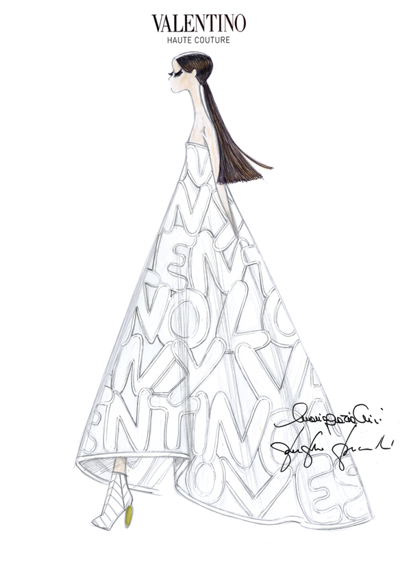 Valentino Drawings at Explore collection of