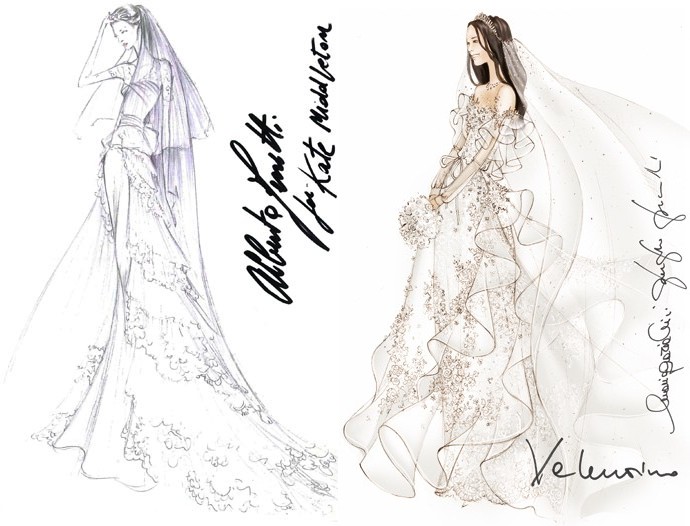 690x526 Valentino Through The Looking Glass - Valentino Drawings