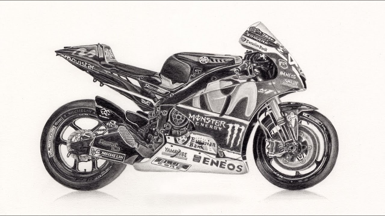 1280x720 valentino rossi yamaha - Valentino Drawings